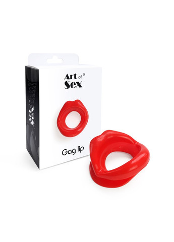 Кляп у формі губ - Gag lip, Червоний Art of Sex (277236439)