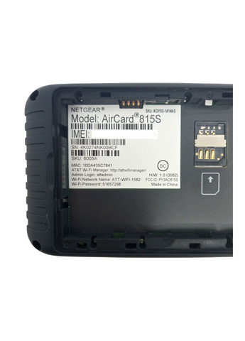 Роутер модем 4G AC 815 s нетгер ударостойкий влагозащищённый LTE WIFI 0,45 Гбит выходы под антенну Netgear (270016431)