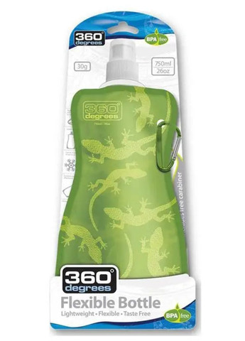 Бутылка Flexi Bottle Gecko Green 750 ml от Sea to Summit 360 Degrees (275865578)