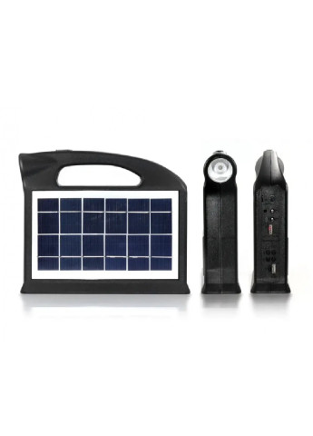 Фонарь портативный на солнечной батарее c Power bank FM радио солнечная зарядная станция 2 лампы в комплекте (474010-Prob) Unbranded (257155266)