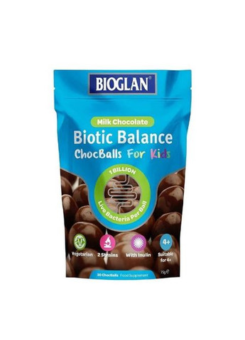 Biotic Balance Chocballs For Kids 30 Chewable Tabs Chocolate Bioglan (268369575)
