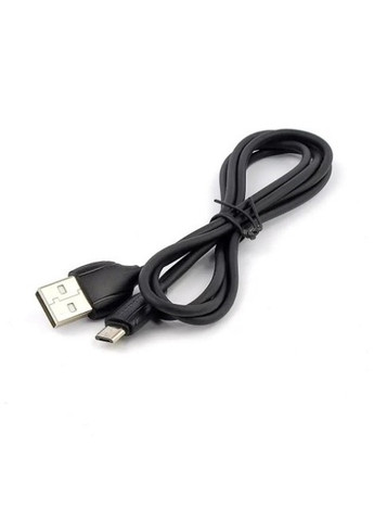 Кабель Benefit (USB-A to Micro USB, 1 метр, 2.4 A)- Чорний Borofone bx19 (258574792)