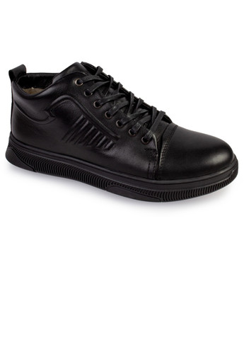 Черные зимние ботинки мужские бренда 9500969_(1) One Way