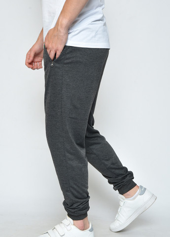 Спортивні штани чоловічі темно-сірого кольору Let's Shop (259749601)