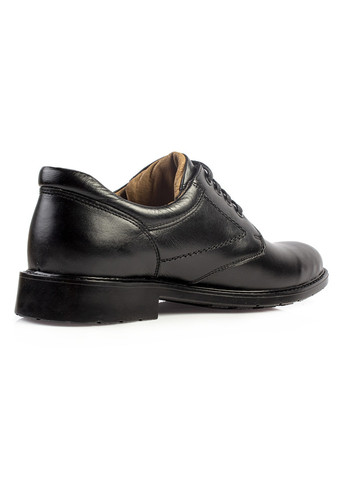 Черные классические туфли мужские бренда 9402093_(1) ModaMilano на шнурках