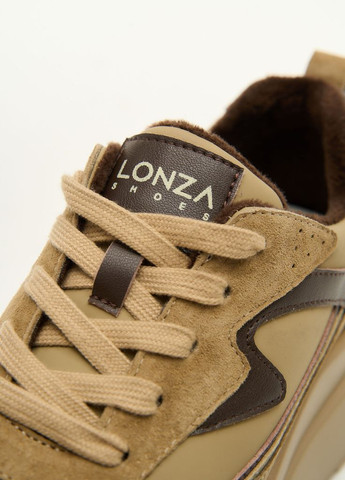 Бежеві осінні кросівки 180001 Lonza