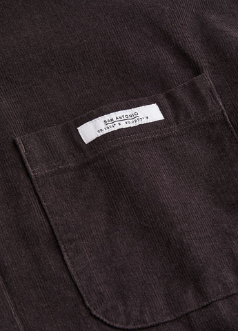 Вельветова сорочка великого крою H&M (259939691)