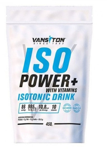ISO Power 450 g /86 servings/ Passion fruit Vansiton (256723649)