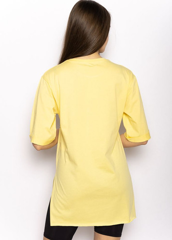 Желтая летняя футболка женская colorado (желтый) Time of Style