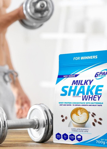 Протеин Milky Shake Whey 700 g (Caffe latte) 6PAK Nutrition (262806950)