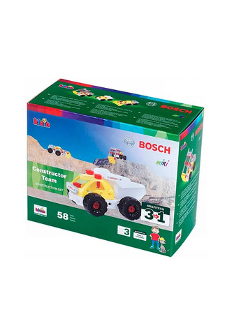 Будівельний набір 3 в 1 "Команда будівельників" колір різнокольоровий ЦБ-00218246 Bosch Mini (259467728)