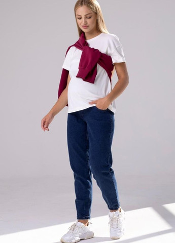 Комфортные и стильные джинсы для беременных с высокой спинкой Mom Jeans Юла мама - (276248952)