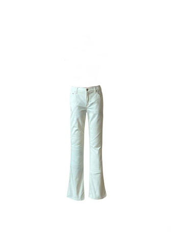 Белые кэжуал демисезонные брюки Moschino