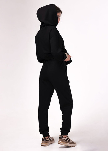 Спортивний костюм S чорний (штани, худі) White (263056394)