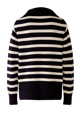 Комбінований демісезонний жіночий светр 78400 0571 різнокольоровий 46 джемпер Oui