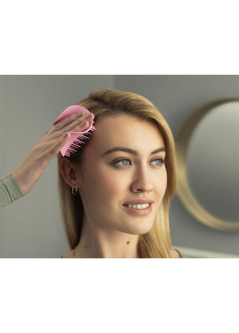 Щітка для масажу голови The Scalp Exfoliator and Massager Pretty Pink Tangle Teezer (269712519)