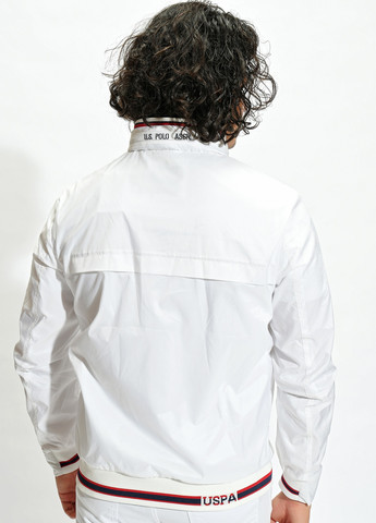 Біла куртка чоловіча U.S. Polo Assn.