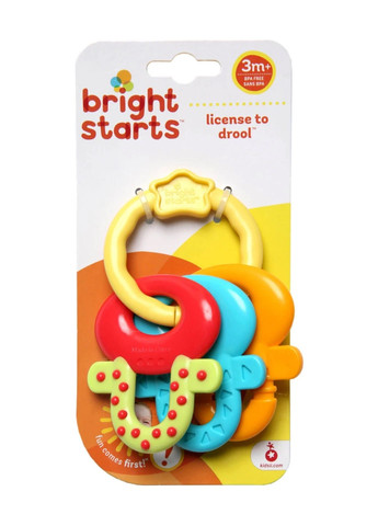 Іграшка-прорізувач зубів для малюків різнобарвний Bright Starts (276969640)