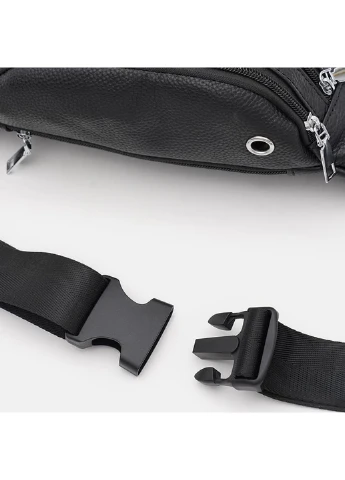 Сумка поясна шкіряна K10429bl-black Keizer (266144037)