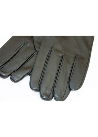 Зимові чорні жіночі рукавички з натуральної шкіри BR-S (261486864)
