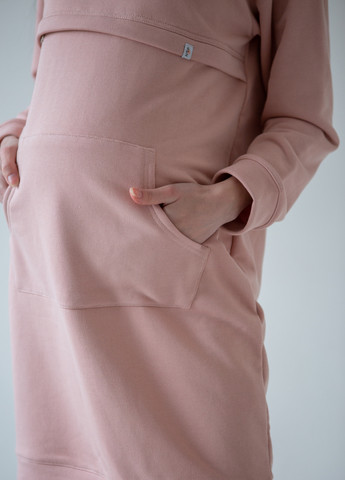 Пудрова плаття для вагітних з секретом для годування HN однотонна