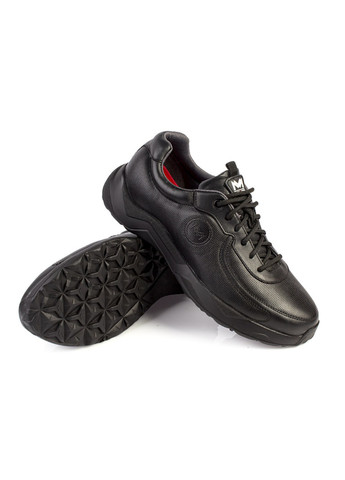 Черные демисезонные кроссовки мужские бренда 9402048_(1) ModaMilano