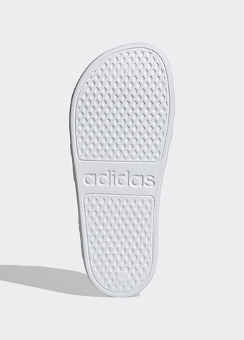 Белые шлепанцы adilette aqua adidas