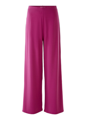 Фиолетовые прямые брюки Oui