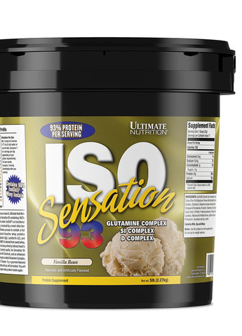 Iso Sensation 93 2270 g /71 servings/ Vanilla Bean Ultimate Nutrition (257440439)