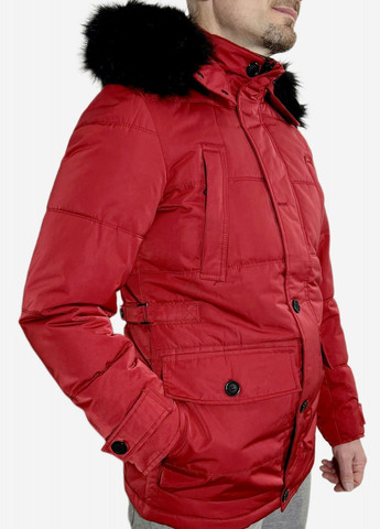 Красная зимняя куртка зимняя Enos
