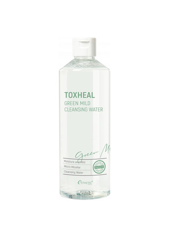 Жидкость для снятия макияжа Toxheal Green Mild Cleansing Water 530 мл Esthetic House (276844071)