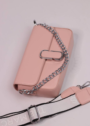 Сумка класична з лого Marc Jacobs Shoulder pink Vakko (260585665)