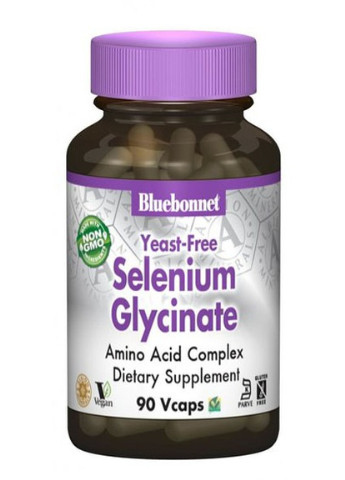 Albion Selenium Glycinate 90 Caps Bluebonnet Nutrition (256724439)