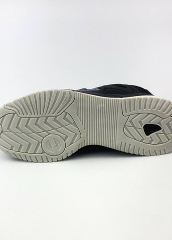 Чорні Осінні кросівки репліка adidas streetball 2 black&violet Vakko