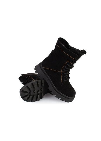 Зимние ботинки женские бренда 8501397_(1) ModaMilano из натуральной замши