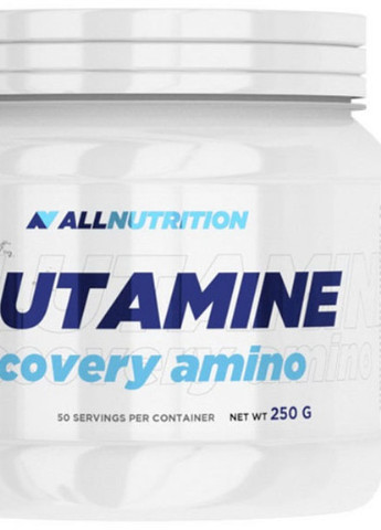 All Nutrition Glutamine Recovery Amino 250 g /50 servings/ Orange Allnutrition (256723399)