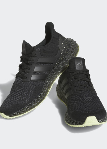 Черные всесезонные кроссовки для бега ultra 4d adidas