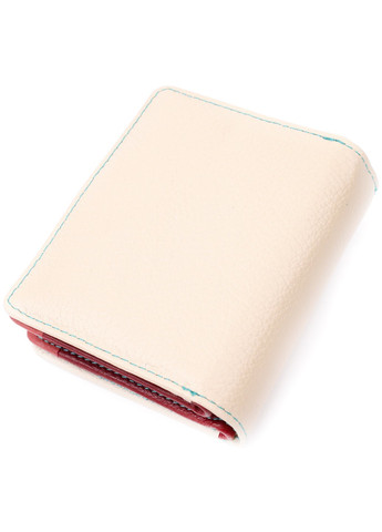 Жіночий гаманець із натуральної шкіри вертикального формату 19440 Білий st leather (277980473)