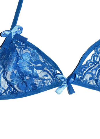 Синій демісезонний еротичний комплект Langsha
