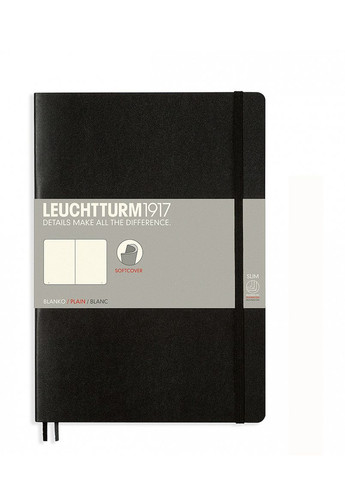 Блокнот Composition (B5), М'яка обкладинка, чорний, чисті аркуші Leuchtturm1917 (270949220)