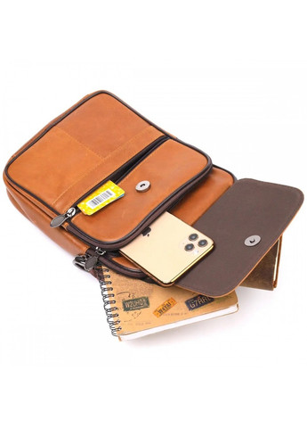 Мужская кожаная сумка через плечо 21273 Vintage (262522778)