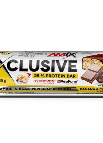 Exclusive Protein Bar 85 g Banana Chocolate Amix Nutrition (258886088)
