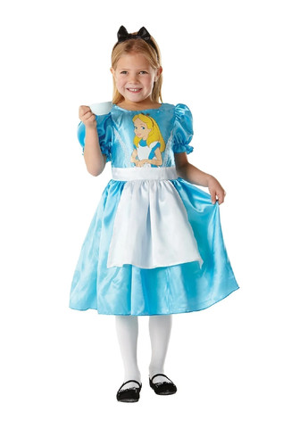 Карнавальное платье Алиса 134/140 комбинированное Lidl (265404871)
