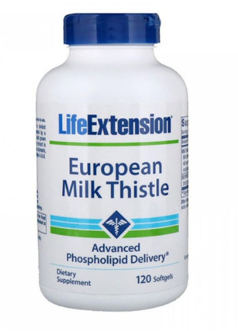 European Milk Thistle 120 Softgels Life Extension (256721444)