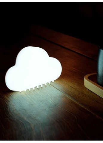 Ночник-светильник CLOUD Night LED Lamp "Тучка" на аккумуляторе (белый свет) пластик USB - Белый China (257631322)