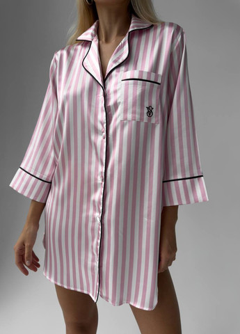 Жіноча сорочка з лого Victoria's Secret в брендовій коробці Vakko (260942247)