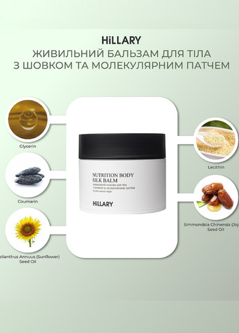 Комплекс HBS Інтенсивний догляд Hair Body Skin Intensive сare Hillary (264296828)