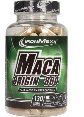 Maca Origin 800 130 Caps Ironmaxx (256723911)