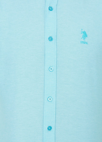 Голубой рубашка U.S. Polo Assn.