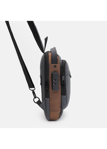 Сумка-слінг чоловіча C1BLH626gr-gray Monsen (277925940)